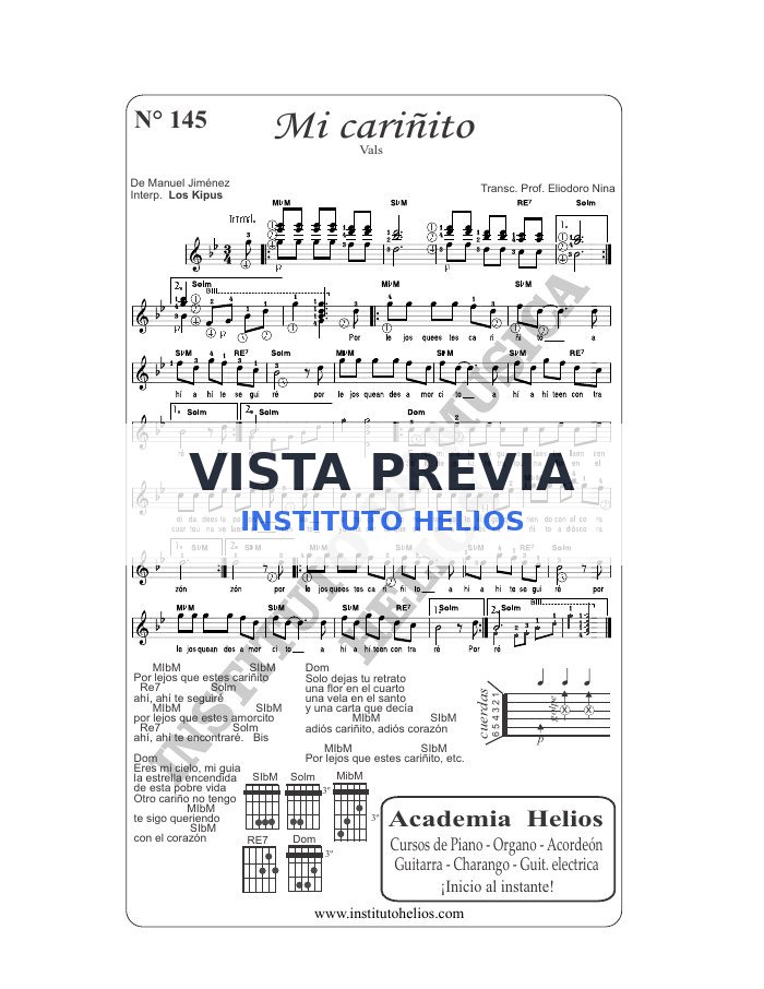 Vista previa de Mi cariñito